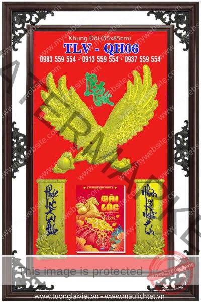 Bìa lịch khung nhựa Xuân Lộc Phát